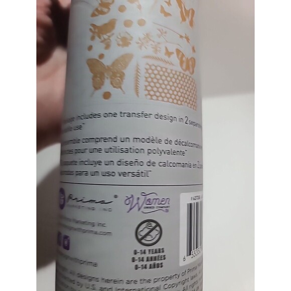 NEW Redesign Papillon Furniture Transfer Script Butterflies Floral RETIRED - Picture 7 of 10